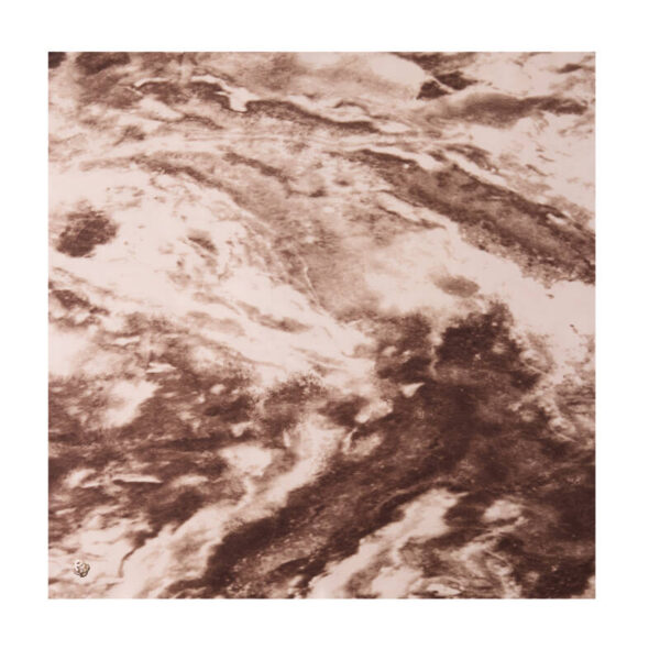 وشاح منقوش باللون البيج 30x30