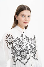 إكرو الفوال المطرزة تونك - صورة من 4