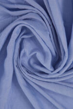 شال كراس أزرق 70x190 - صورة من 3