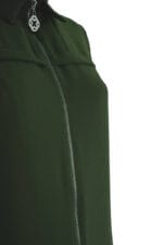 عباية بتفاصيل سحاب من Green Moments